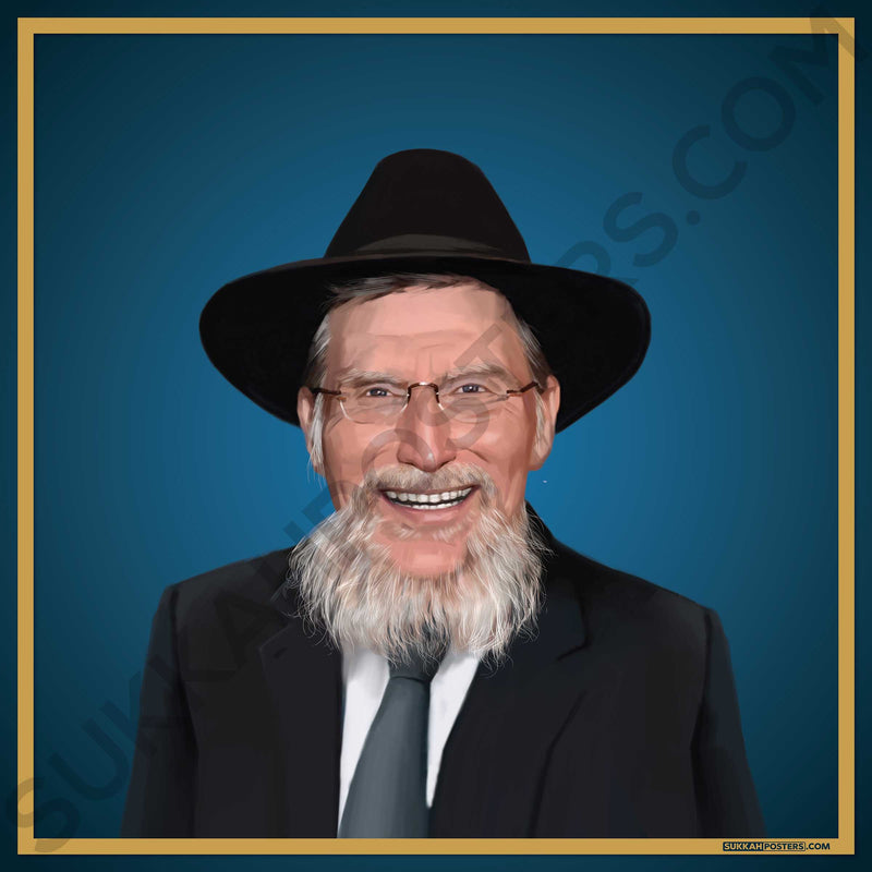 R' Shlomo Gissinger Sukkah Poster
