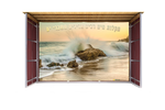 Crashing Wave (Mekolos Mayim) Sukkah Mural