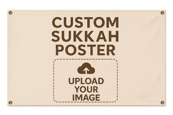 Create Your Own Sukkah Poster