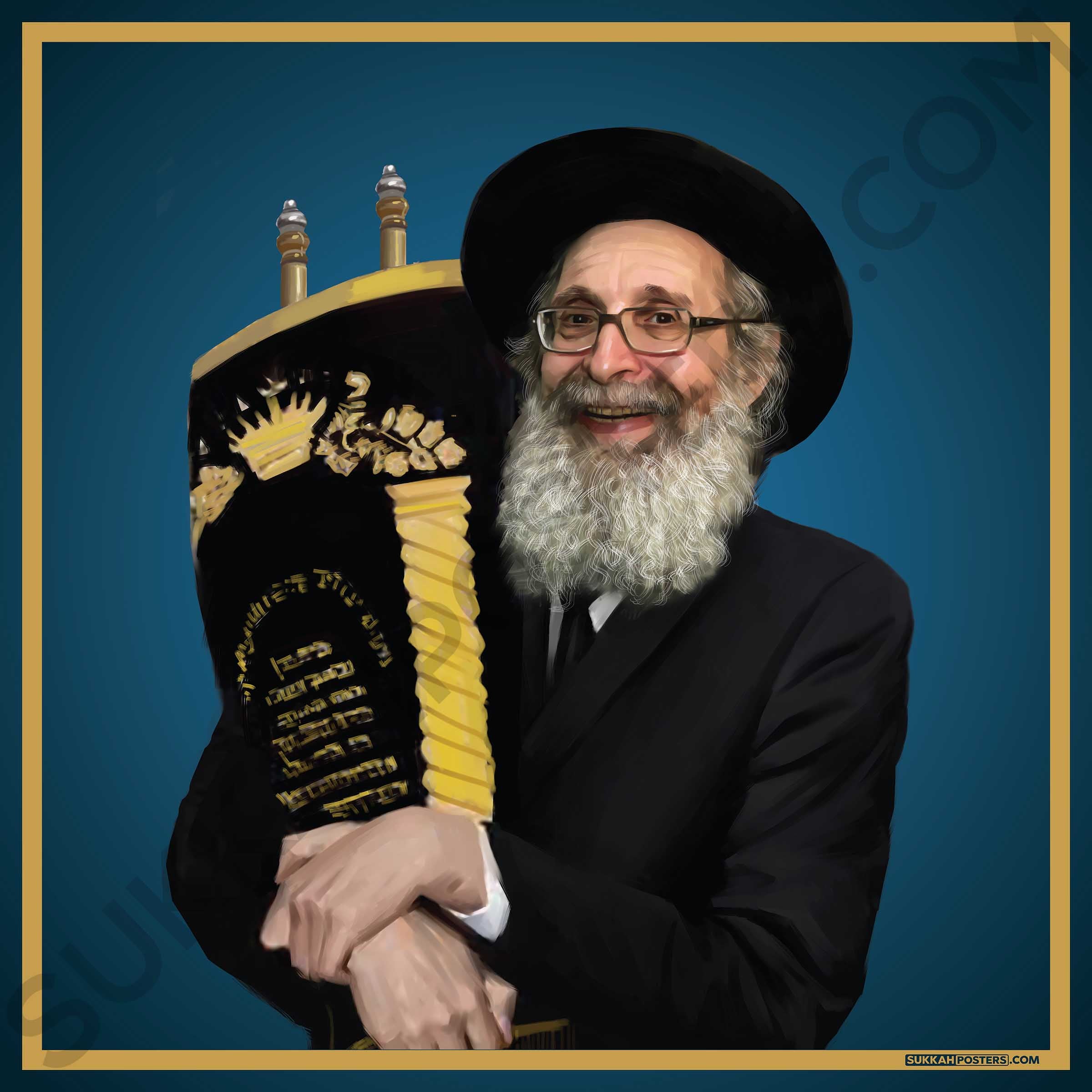 Shop R' Nosson Tzvi Finkel Sukkah Poster – Sukkahposters.com