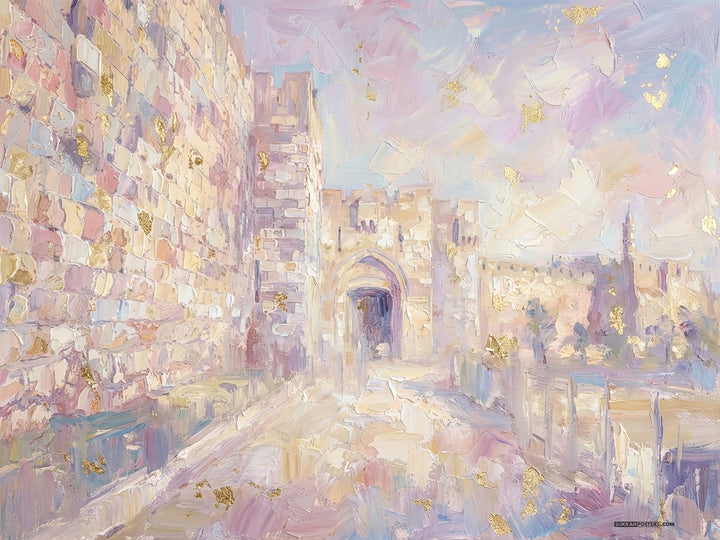 Jaffa Gate Art Sukkah Poster