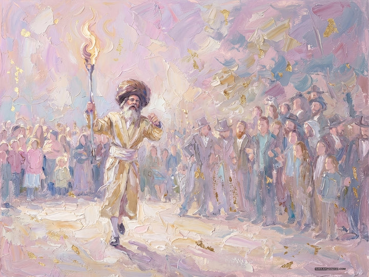 Meron Reb Meilech Art Sukkah Poster