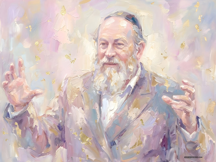 R Moshe Weinberger Art Sukkah Poster