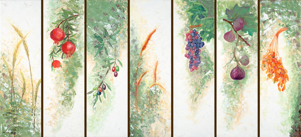 Shivas Haminim Art Sukkah Mural