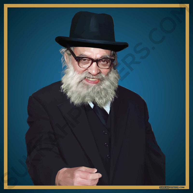 R' Yaakov Sukkah Poster