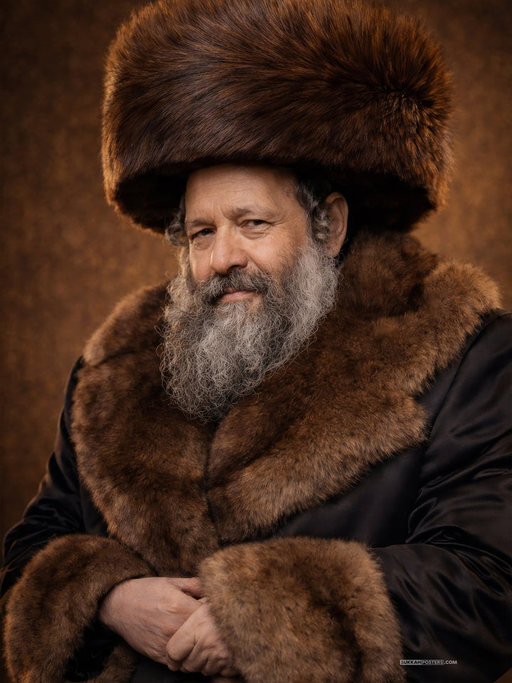Bobob 45 Rebbe 2 Sukkah Poster