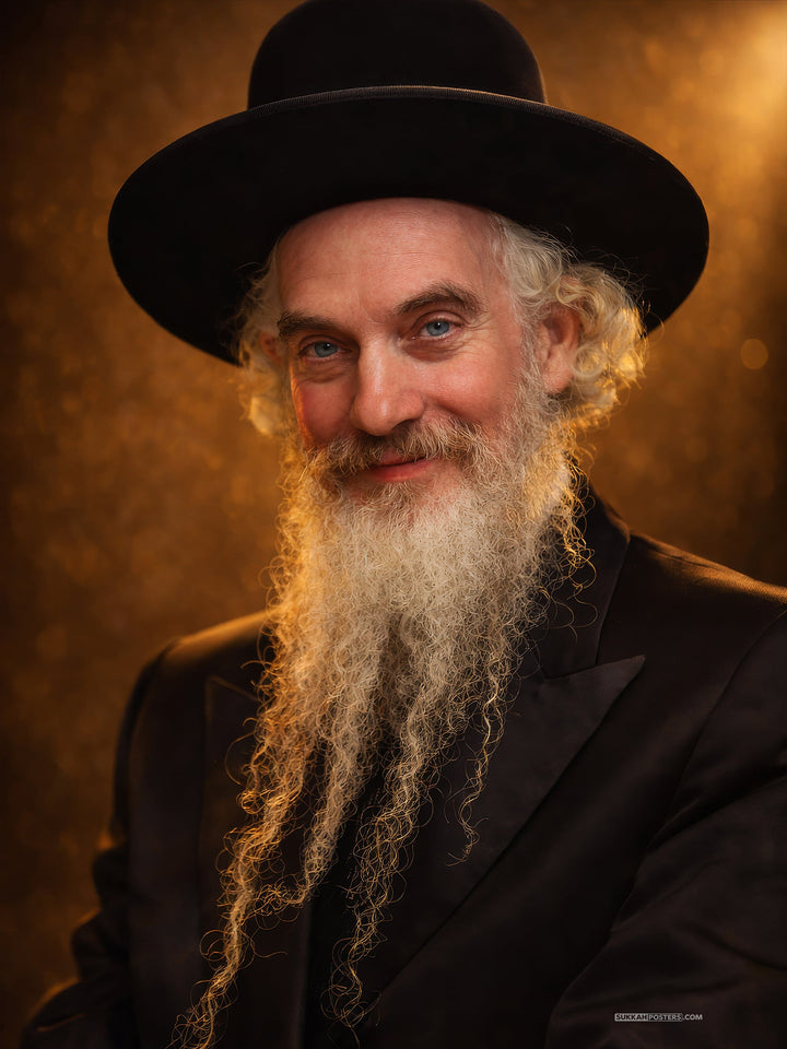 Loitzker Rebbe Sukkah Poster