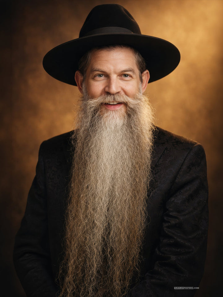 R Binyomin Eisenberger Sukkah Poster