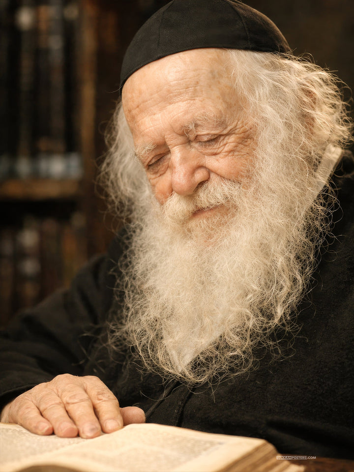 R Chaim Kanievsky Sukkah Poster