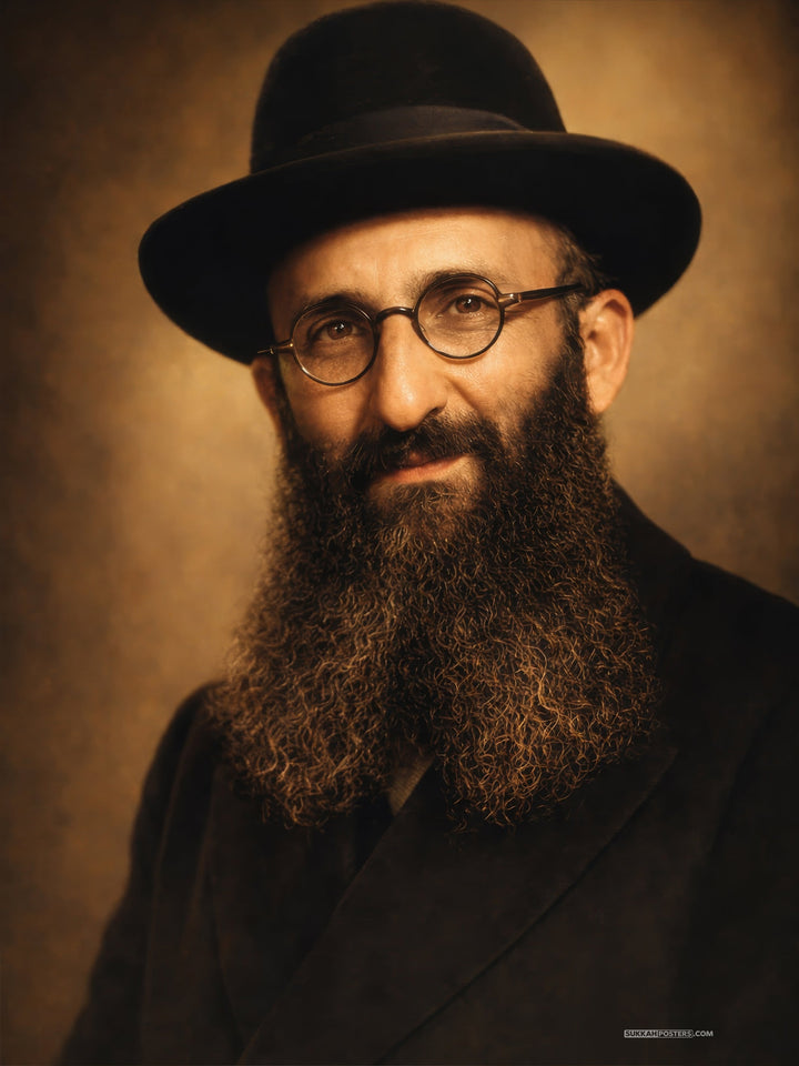 R Eliyahu Eliezer Dessler Sukkah Poster