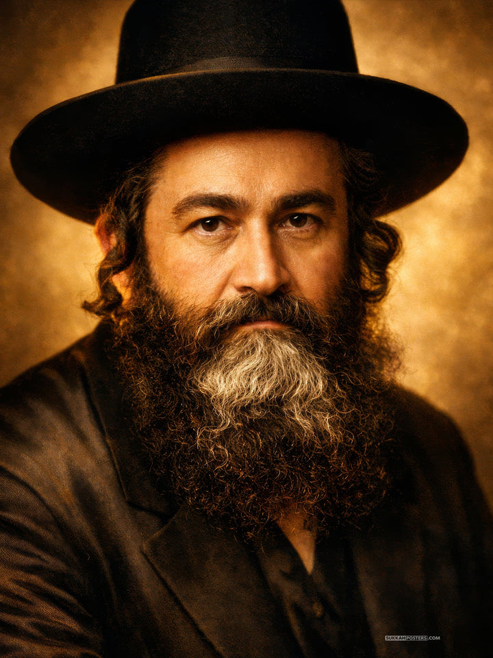 R Meir Shapiro Sukkah Poster