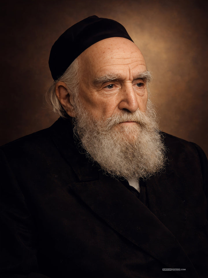 R Moshe Feinstein Sukkah Poster