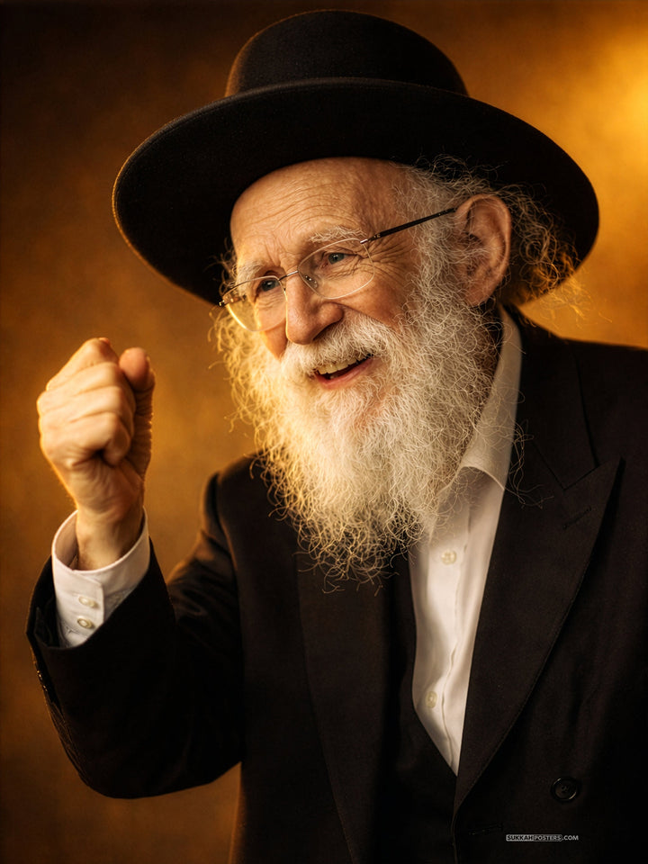 R Shimon Galei Sukkah Poster