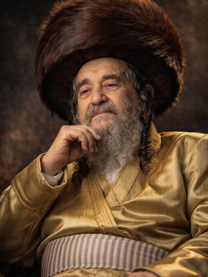 R Yaakov Meir Schechter Sukkah Poster