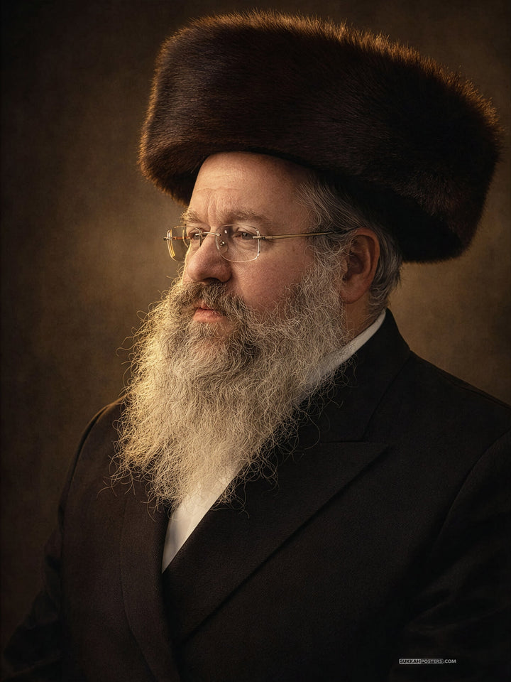 R Yirmiyahu Katz Sukkah Poster