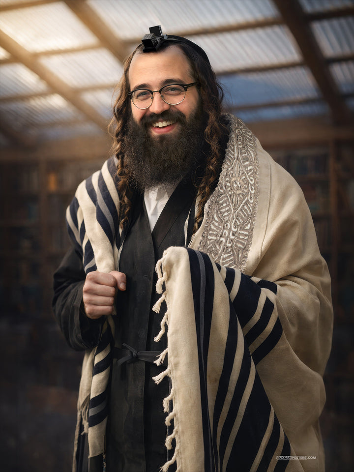 R Yisroel Moses Sukkah Poster