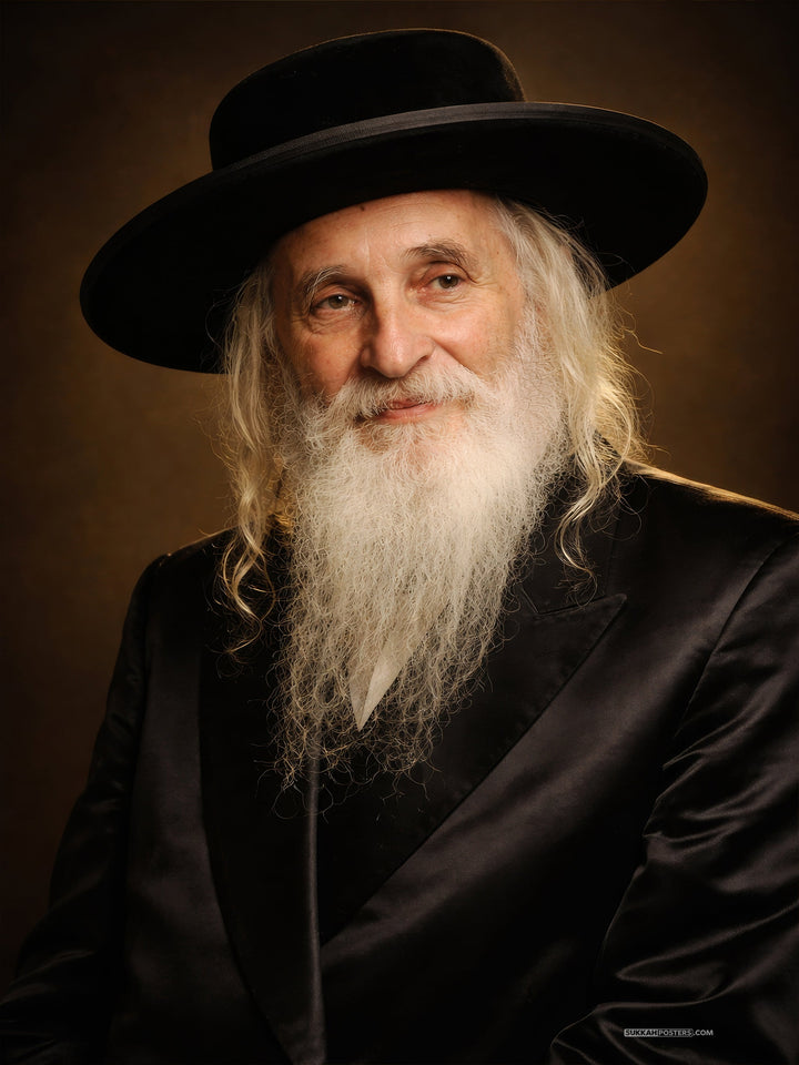 R Yoel of Satmar Sukkah Poster