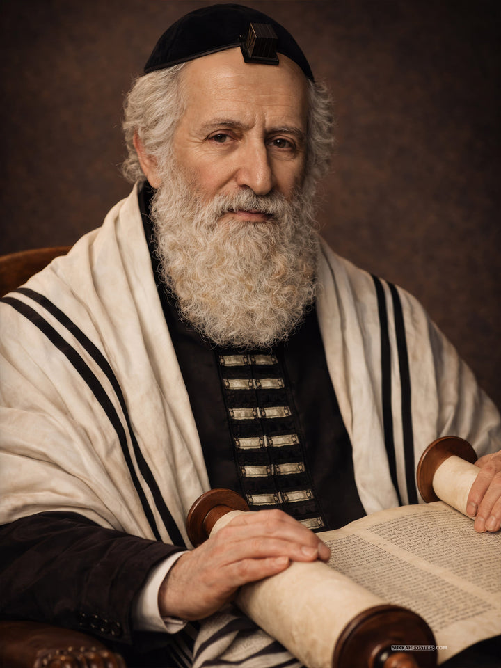 Vilna Gaon Sukkah Poster
