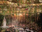Sukkah Mural Waterfall